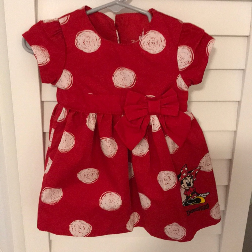 Polka dot Disneyland dress with bloomers